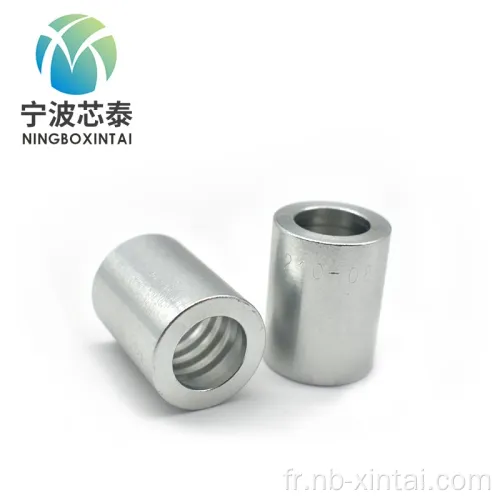 Carton en acier de tuyau hydraulique Ferrule